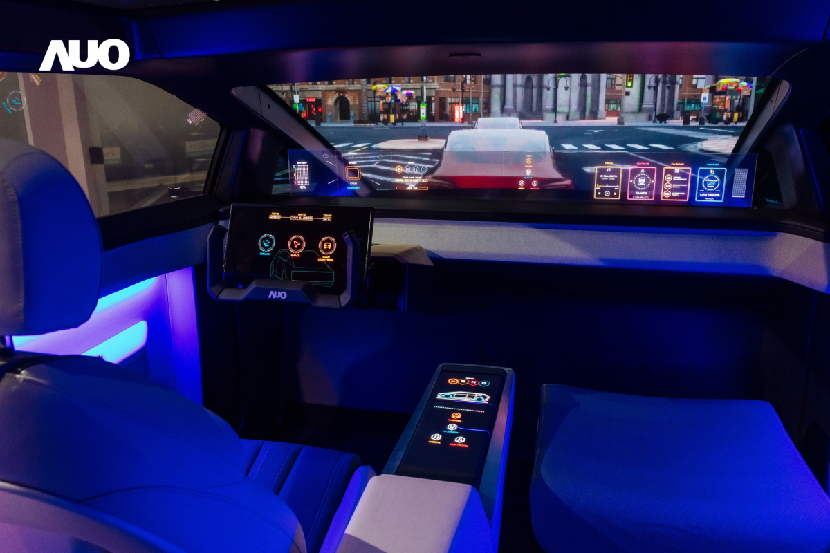 「友達智慧座艙2025」以使用者體驗為核心，運用Micro LED顯示科技為基礎搭配AI創新應用，打造沉浸、互動的座艙體驗，獲得台灣精品銀質獎