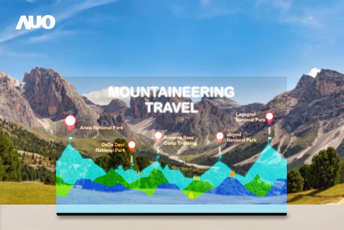 友達「177吋高透明度Micro LED顯示器」獲得台灣精品銀質獎，打破視野與空間的限制，適合應用於智慧零售、文物展示、創新廣告與智慧移動等場域